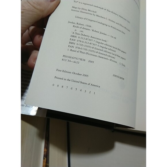 Towers Of Midnight The Gathering Storm,Knife Of Dreams FEs by Jordan Hardcover - Picture 10 of 13